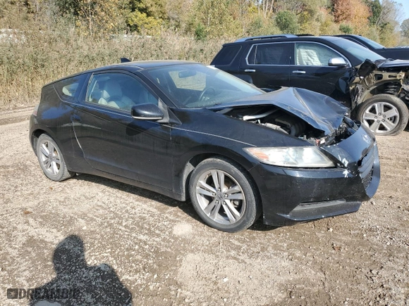 2011 Honda CR-Z with VIN JHMZF1D44BS006057, listed as a Copart auction lot 76252974 with 103,459 mi miles and Salvage Title. Bid and sale history available at carsss.com. Image 4.
