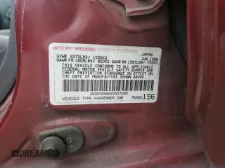 1997 Mitsubishi Mirage DE z VIN JA3AY26AXVU007285, wystawiony jako Copart lot #71958454 z przebiegiem 156 415 mil mil oraz Szkoda całkowita • Salvage title. Historia ofert i sprzedaży dostępna na DreamBid. Obrazek 12.