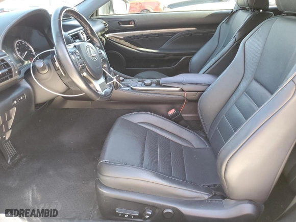 2016 Lexus RC 200t with VIN JTHHA5BC4G5000230, listed as a Copart auction lot 43856325 with 100,066 mi miles and Salvage Title. Bid and sale history available at carsss.com. Image 7.