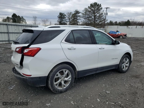 2018 Chevrolet Equinox Premier with VIN 2GNAXVEV2J6287536, listed as a Copart auction lot 50690725 with 21,780 mi miles and Salvage Title. Bid and sale history available at carsss.com. Image 3.
