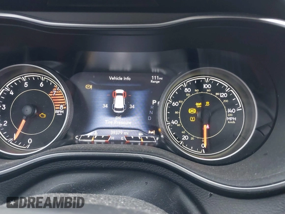 2021 Jeep Cherokee Trailhawk с VIN 1C4PJMBX7MD119790, выставлен на аукционе IAAI как лот 41303544 с пробегом 39 379 миль миль и . История ставок и продаж доступна на DreamBid. Изображение 7.