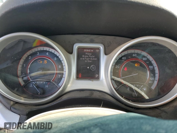 2013 Dodge Journey American Value with VIN 3C4PDCAB8DT590509, listed as a Copart auction lot 57347375 with 203,642 mi miles and Clean title. Bid and sale history available at DreamBid. Image 9.