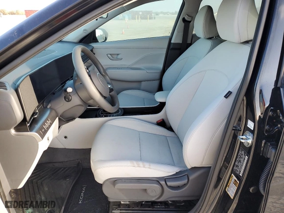 2025 Hyundai Kona SE with VIN KM8HA3AB1SU196717, listed as a Copart auction lot 77239634 with 0 mi miles and Non Repairable. Bid and sale history available at carsss.com. Image 7.