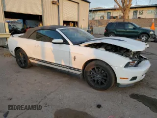 2011 Ford Mustang V6 with VIN 1ZVBP8EM1B5125798, listed as a Copart auction lot 41537645 with 71,635 mi miles and Salvage Title. Bid and sale history available at carsss.com. Image 4.