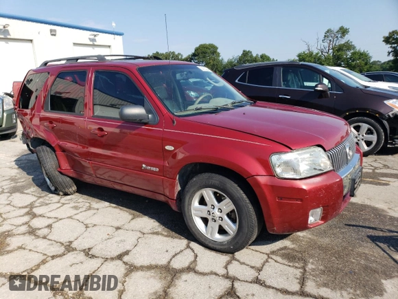 2006 Mercury Mariner Hybrid z VIN 4M2CU98H16KJ16041, wystawiony jako Copart lot #62182264 z przebiegiem 242 209 mil mil oraz Szkoda całkowita • Salvage title. Historia ofert i sprzedaży dostępna na DreamBid. Obrazek 4.