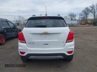 2018 Chevrolet Trax LT with VIN KL7CJPSB7JB714941, listed as a IAAI auction lot 41852865 with 112,606 mi miles. Bid and sale history available at carsss.com. Image 16.