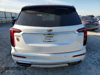 2021 Cadillac XT6 Luxury with VIN 1GYKPAR4XMZ198257, listed as a Copart auction lot 47433644 with 61,432 mi miles. Bid and sale history available at carsss.com. Image 6.