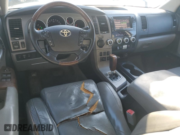 2010 Toyota Sequoia Platinum with VIN 5TDYY5G19AS029664, listed as a Copart auction lot 79074764 with 256,290 mi miles and Salvage Title. Bid and sale history available at carsss.com. Image 8.
