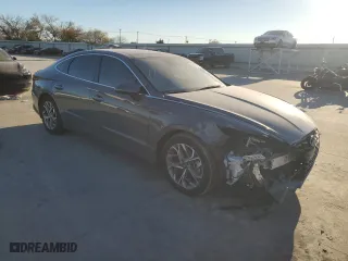 2022 Hyundai Sonata SEL with VIN KMHL14JA0NA232717, listed as a Copart auction lot 83670424 with 41,033 mi miles and Salvage Title. Bid and sale history available at carsss.com. Image 4.