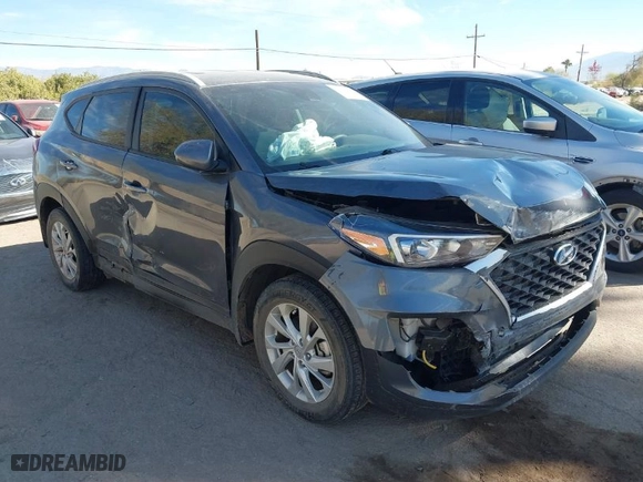 2021 Hyundai Tucson Value with VIN KM8J33A47MU317301, listed as a IAAI auction lot 41635433 with 33,535 mi miles. Bid and sale history available at carsss.com. Image 6.