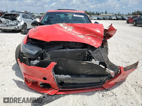 2018 Audi A6 with VIN WAUH3AFC1JN021507, listed as a Copart auction lot 52498794 with Not provided miles and . Bid and sale history available at DreamBid. Image 5.