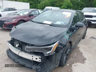 2024 Toyota Corolla Hatchback XSE with VIN JTNC4MBE4R3229869, listed as a IAAI auction lot 42128977 with 15,358 mi miles. Bid and sale history available at carsss.com. Image 17.