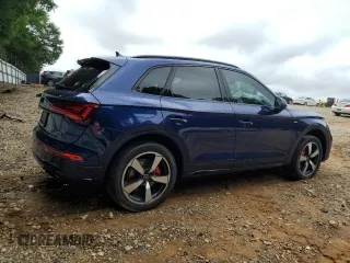 2024 Audi Q5 S line Prestige with VIN WA1FAAFY2R2044846, listed as a Copart auction lot 61448115 with 16,569 mi miles and Salvage title. Bid and sale history available at DreamBid. Image 3.