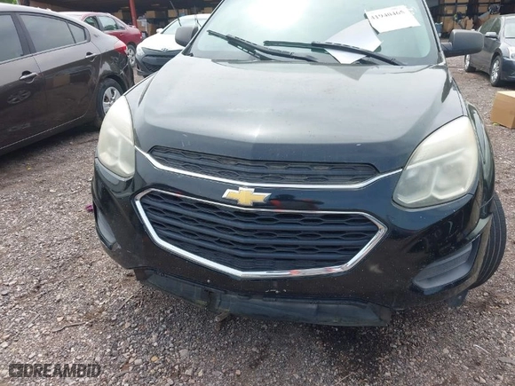 2016 Chevrolet Equinox LS with VIN 2GNALBEK2G1128408, listed as a IAAI auction lot 41940465 with 198,482 mi miles. Bid and sale history available at carsss.com. Image 6.