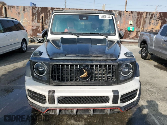 2020 Mercedes-Benz G 63 AMG z VIN WDCYC7HJ0LX335684, wystawiony jako Copart lot #82375444 z przebiegiem 8 781 mil mil oraz Szkoda całkowita • Salvage title. Historia ofert i sprzedaży dostępna na DreamBid. Obrazek 5.