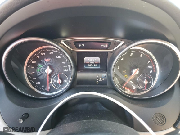 2018 Mercedes-Benz GLA with VIN WDCTG4EB9JJ414149, listed as a Copart auction lot 50542435 with 105,179 mi miles and Salvage Title. Bid and sale history available at carsss.com. Image 9.
