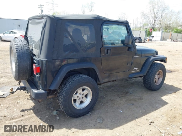 2006 Jeep Wrangler Sport with VIN 1J4FA49S76P718349, listed as a IAAI auction lot 42098356 with 137,804 mi miles and . Bid and sale history available at carsss.com. Image 4.