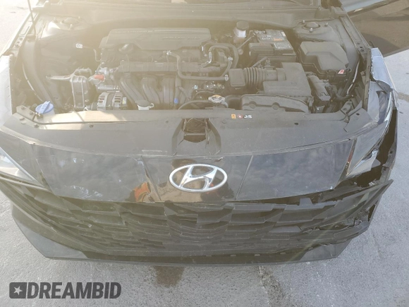 2023 Hyundai Elantra SEL with VIN 5NPLS4AG6PH099401, listed as a Copart auction lot 49340095 with 33,724 mi miles and Salvage Title. Bid and sale history available at DreamBid. Image 12.