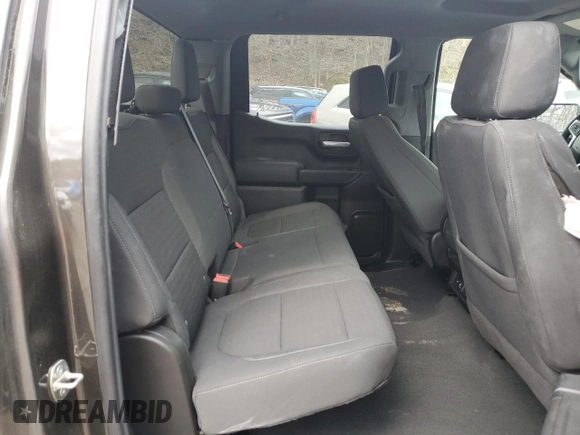 2021 Chevrolet Silverado 1500 LT with VIN 1GCUYDED6MZ135451, listed as a Copart auction lot 52053785 with 103,371 mi miles and Salvage Title. Bid and sale history available at carsss.com. Image 10.