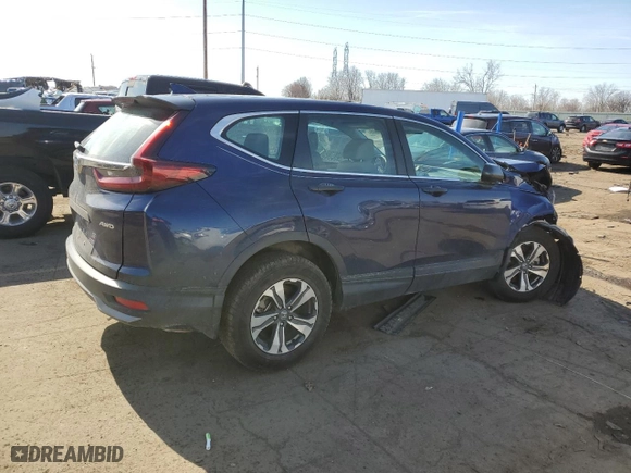 2020 Honda CR-V LX with VIN 2HKRW2H29LH624569, listed as a Copart auction lot 49664685 with 39,137 mi miles and Clean Title. Bid and sale history available at carsss.com. Image 3.