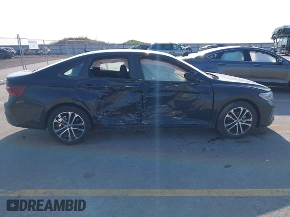 2023 Volkswagen Jetta Sport with VIN 3VWBM7BU2PM022530, listed as a IAAI auction lot 42215101 with 7,455 mi miles and . Bid and sale history available at DreamBid. Image 13.