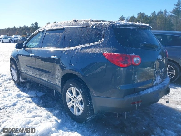 2011 Chevrolet Traverse LT w/1LT with VIN 1GNKVGED7BJ351040, listed as a IAAI auction lot 41500557 with NaN miles. Bid and sale history available at carsss.com. Image 3.