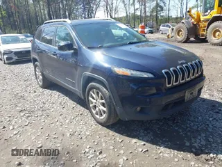 2014 Jeep Cherokee Latitude with VIN 1C4PJMCS6EW268491, listed as a IAAI auction lot 41906694 with 149,830 mi miles. Bid and sale history available at carsss.com. Image 1.