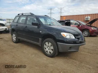 2005 Mitsubishi Outlander LS z VIN JA4LZ31F25U007940, wystawiony jako Copart lot #50215045 z przebiegiem 169 790 mil mil oraz Szkoda całkowita • Salvage title. Historia ofert i sprzedaży dostępna na DreamBid. Obrazek 4.