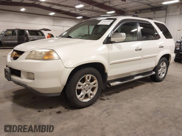 2005 Acura MDX Touring with VIN 2HNYD18955H532941, listed as a IAAI auction lot 41680581 with 238,112 mi miles. Bid and sale history available at carsss.com. Image 2.