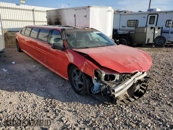 2004 Pontiac Grand Prix GTP with VIN 2G2WR524641296718, listed as a Copart auction lot 73435344 with 69,113 mi miles and Salvage Title. Bid and sale history available at carsss.com. Image 4.