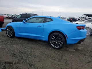 2023 Chevrolet Camaro LT1 with VIN 1G1FF1R7XP0101709, listed as a Copart auction lot 43611765 with 18,974 mi miles and Salvage Title. Bid and sale history available at DreamBid. Image 2.