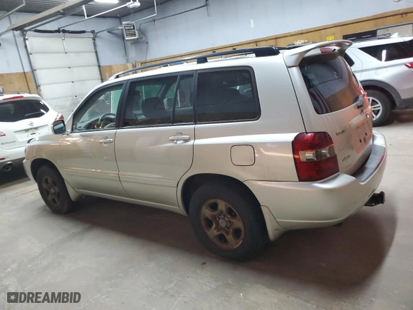 2004 Toyota Highlander with VIN JTEHD21A740027465, listed as a Copart auction lot 76960644 with 124,477 mi miles and Clean Title. Bid and sale history available at carsss.com. Image 2.