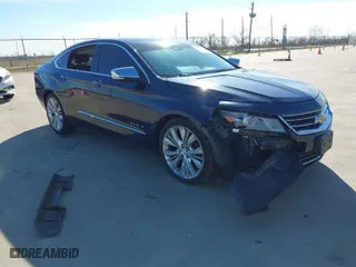 2014 Chevrolet Impala LTZ with VIN 2G1155S35E9307650, listed as a IAAI auction lot 41245010 with 173,842 mi miles. Bid and sale history available at carsss.com. Image 1.