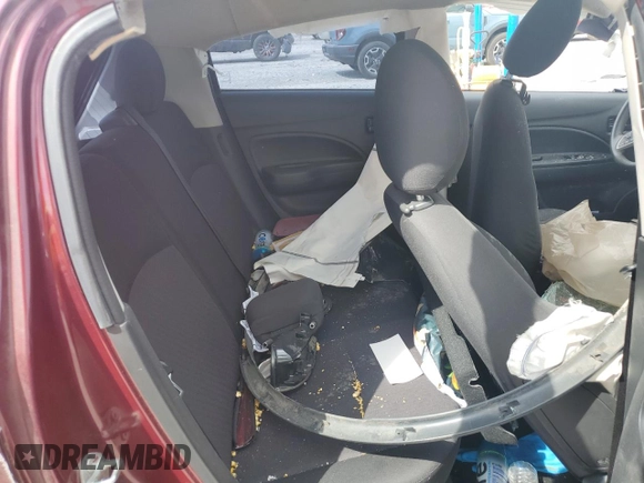 2020 Mitsubishi Mirage ES with VIN ML32A3HJ7LH010618, listed as a Copart auction lot 56702695 with 118,976 mi miles and Salvage title. Bid and sale history available at DreamBid. Image 11.