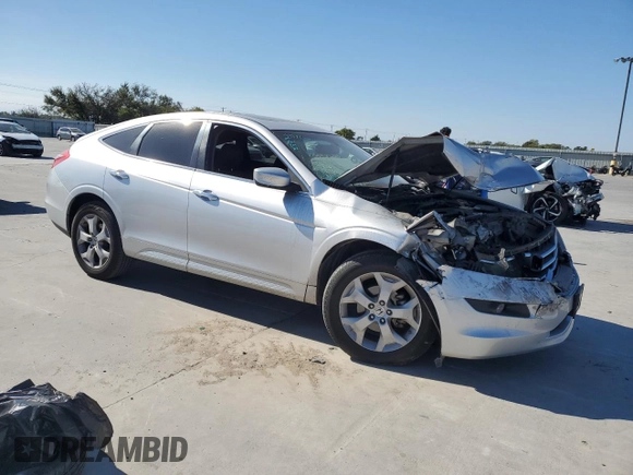 2010 Honda Accord Crosstour EX-L with VIN 5J6TF1H55AL004461, listed as a Copart auction lot 76080014 with 0 mi miles and Salvage Title. Bid and sale history available at carsss.com. Image 4.