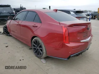 2016 Cadillac ATS-V with VIN 1G6AN5SY7G0121076, listed as a Copart auction lot 42949995 with Not Provided miles and Salvage Title. Bid and sale history available at carsss.com. Image 2.