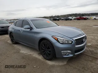 2018 Infiniti Q70 Luxe with VIN JN1BY1AR1JM220894, listed as a Copart auction lot 51790295 with Not provided miles and Salvage title. Bid and sale history available at DreamBid. Image 4.