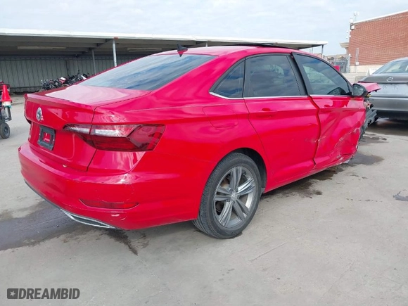 2020 Volkswagen Jetta S with VIN 3VWN57BU1LM008090, listed as a IAAI auction lot 41172256 with 45,489 mi miles. Bid and sale history available at carsss.com. Image 4.