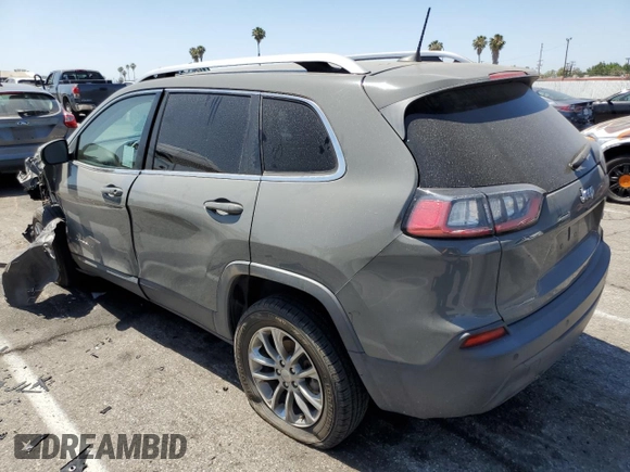 2020 Jeep Cherokee Altitude with VIN 1C4PJLLB4LD615593, listed as a Copart auction lot 58412635 with 95,697 mi miles and Salvage title. Bid and sale history available at DreamBid. Image 2.
