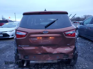 2019 Ford EcoSport SE with VIN MAJ6S3GL8KC307851, listed as a Copart auction lot 86219334 with 81,188 mi miles and Salvage Title. Bid and sale history available at carsss.com. Image 6.