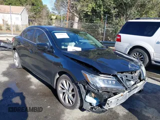 2016 Acura ILX w/Premium Pkg with VIN 19UDE2F77GA015037, listed as a IAAI auction lot 41208631 with 127,592 mi miles. Bid and sale history available at carsss.com. Image 1.
