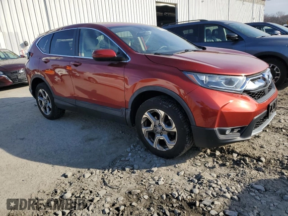 2017 Honda CR-V EX with VIN 2HKRW2H55HH613361, listed as a Copart auction lot 50784505 with 64,844 mi miles and Salvage Title. Bid and sale history available at carsss.com. Image 4.