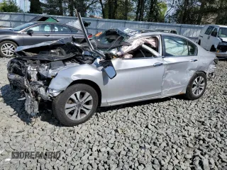 2013 Honda Accord LX z VIN 1HGCR2F30DA247455, wystawiony jako Copart lot #54918875 z przebiegiem Nie podano mil oraz Szkoda całkowita • Salvage title. Historia ofert i sprzedaży dostępna na DreamBid. Obrazek 1.