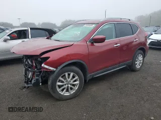 2020 Nissan Rogue SV z VIN 5N1AT2MV5LC805293, wystawiony jako Copart lot #54694005 z przebiegiem 57 510 mil mil oraz Szkoda całkowita • Salvage title. Historia ofert i sprzedaży dostępna na DreamBid. Obrazek 1.