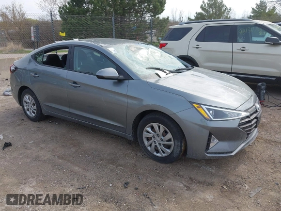 2019 Hyundai Elantra SE with VIN KMHD74LF9KU777191, listed as a IAAI auction lot 42135576 with 33,568 mi miles and . Bid and sale history available at DreamBid. Image 1.