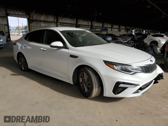 2020 Kia Optima LX with VIN 5XXGT4L37LG400286, listed as a Copart auction lot 59212575 with 123,319 mi miles and Salvage title. Bid and sale history available at DreamBid. Image 4.