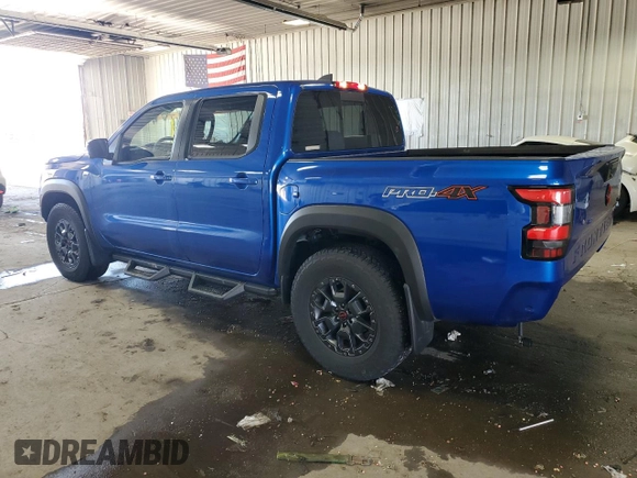 2024 Nissan Frontier SV with VIN 1N6ED1EK5RN620446, listed as a Copart auction lot 57661665 with 6,270 mi miles and Salvage title. Bid and sale history available at DreamBid. Image 2.