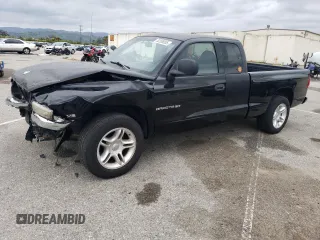 1997 Dodge Dakota with VIN 1B7GL23Y1VS266707, listed as a Copart auction lot 52206055 with 150,367 mi miles and Salvage Title. Bid and sale history available at carsss.com. Image 1.