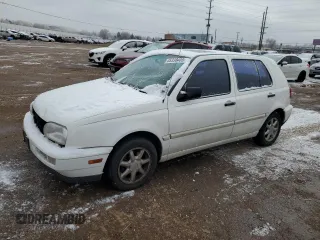 1997 Volkswagen Golf z VIN 3VWFA81H5VM008980, wystawiony jako Copart lot #45336405 z przebiegiem 119 529 mil mil oraz Szkoda całkowita • Salvage title. Historia ofert i sprzedaży dostępna na DreamBid. Obrazek 1.