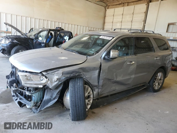 2014 Dodge Durango Citadel z VIN 1C4RDJEG6EC531183, wystawiony jako Copart lot #52573235 z przebiegiem 219 348 mil mil oraz Szkoda całkowita • Salvage title. Historia ofert i sprzedaży dostępna na DreamBid. Obrazek 1.